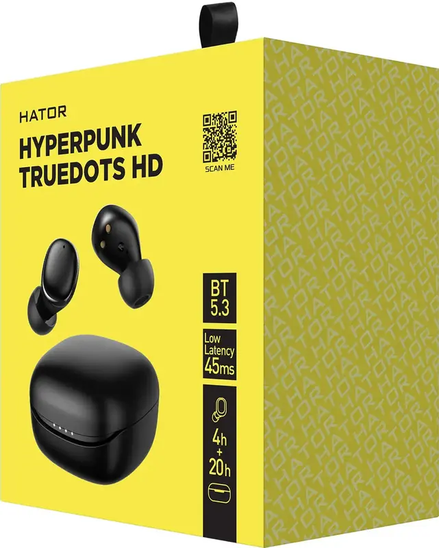 Гарнитура игровая HATOR Hyреrpunk Truedots HD (HTA411) black - фото - №4