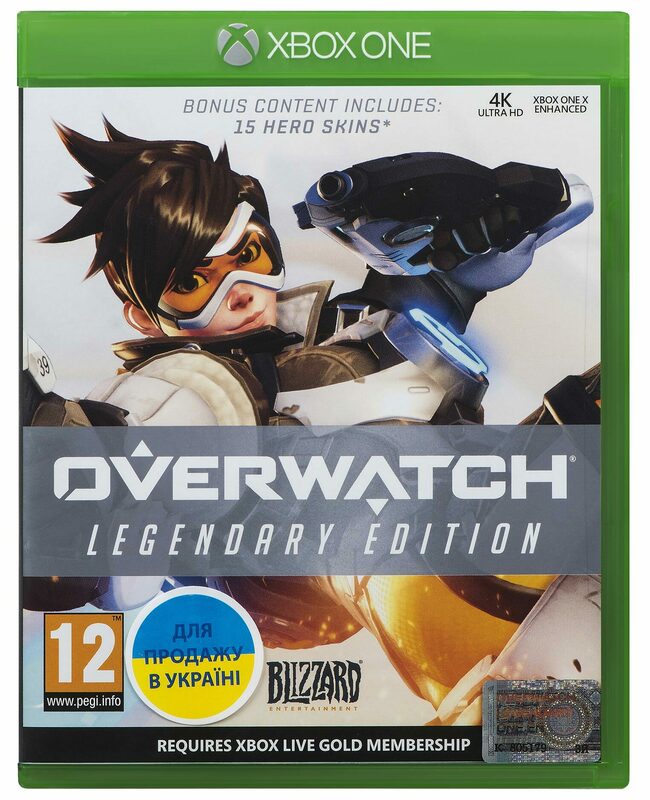 Диск Overwatch Legendary Edition (Blu-ray, English version) для Xbox One (88262EN) - фото - №0