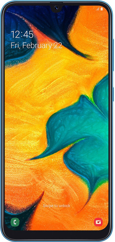 Samsung A305F Galaxy A30 2019 3/32Gb Blue (SM-A305FZBUSEK) фото