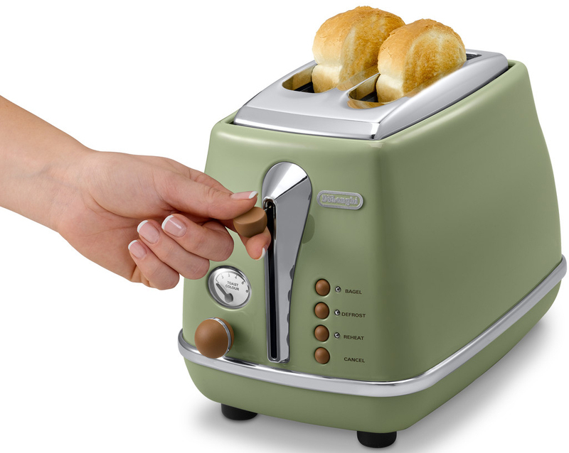 Тостер DeLonghi CTOV 2103 GR - фото - №4