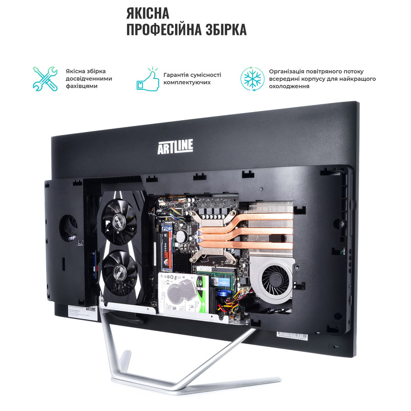 Моноблок ARTLINE Gaming G75 (G75v38Win) Black - фото - №5