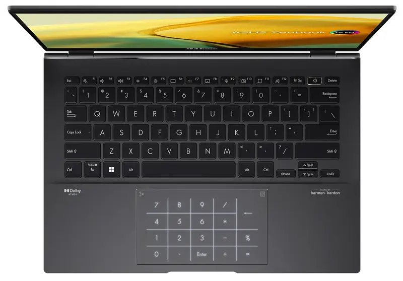 Ноутбук Asus ZenBook 14 OLED UM3402YA-KM750 Jade Black (90NB0W95-M01C10) фото