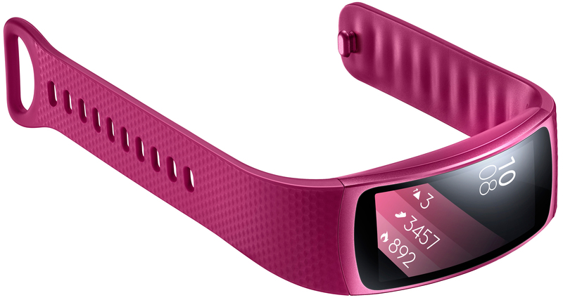 Фітнес-трекер Samsung Gear Fit2 (Pink) L фото