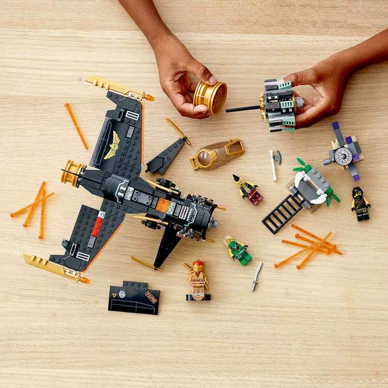 Конструктор LEGO Ninjago Швидкострільний винищувач Коула 71736 фото