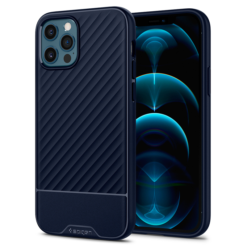 Чохол Spigen Core Armor (Navy Blue) ACS01472 для iPhone 12 Pro Max фото