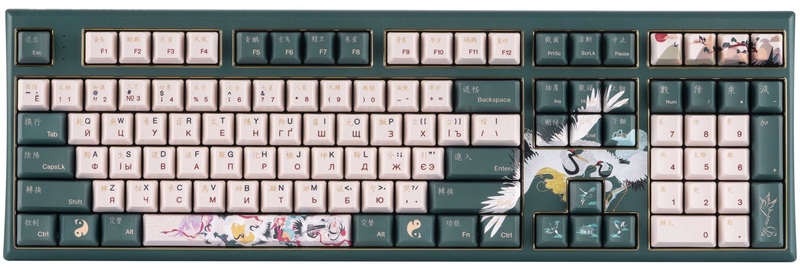 Клавіатура Varmilo VBS108 Red (A03A037A3A0A17A031) - фото - №0