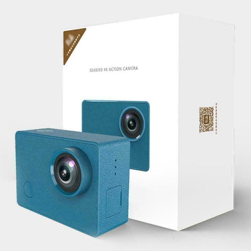 Экшн-камера Seabird 4K Action Camera 3.0 (Blue) + Selfie Stick (Orange) Set фото