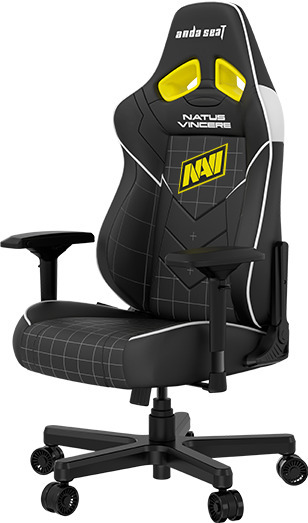 Игровое кресло Anda Seat Navi Edition (Black) AD19-04-BW-PV фото