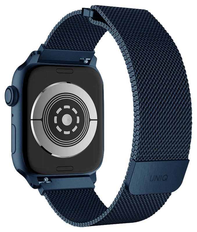 Ремінець Apple Watch 41/40/38MM Uniq Dante Mesh Steel Strap (COBALT BLUE) фото