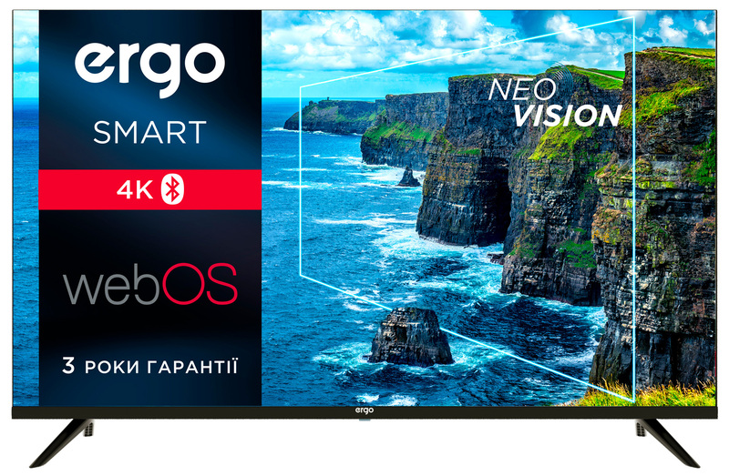 Телевізор Ergo 43" UHD 4K Smart TV (43WUS9000) фото