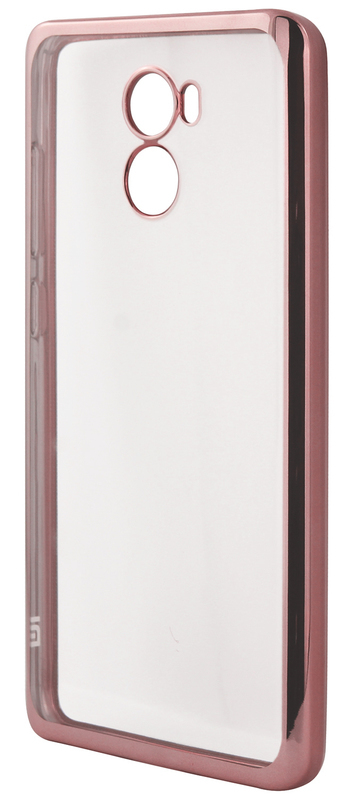 Чохол-накладка Gio Transparent Electroplating Cover для Xiaomi Redmi 4 (рожевий) фото
