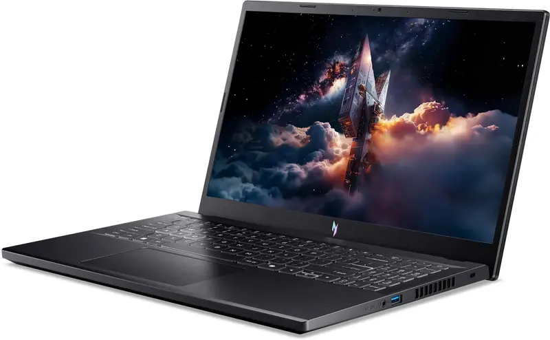 Ноутбук Acer Nitro V 15 ANV15-A31-R0KM Obsidian Black (NH.U3REU.00D) - фото - №1