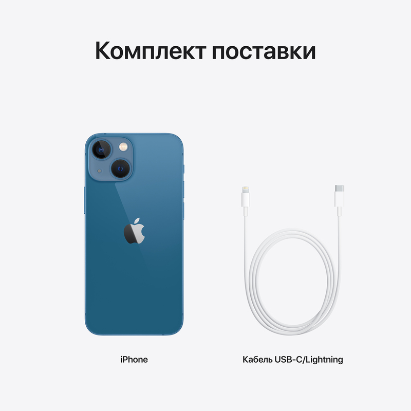 Apple iPhone 13 Mini 256GB Blue (MLK93) фото