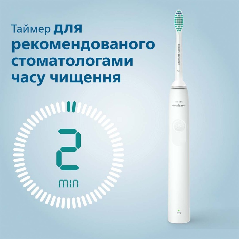 Електрична зубна щітка PHILIPS 2100 Series HX3651/12 фото