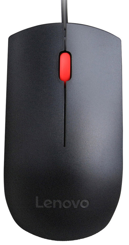 Комп'ютерна миша Lenovo Essential USB (Black) 4Y50R20863 фото