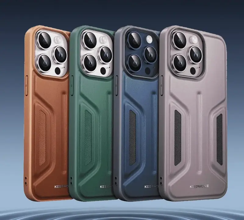 Чехол Keephone Tosterol Series for 15 Pro Green (MC-0074ip15pgrn) - фото - №4