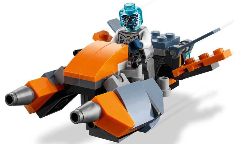 Конструктор LEGO Creator Кібердрон 31111 - фото - №1