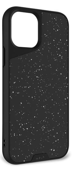 Чохол MOUS Speckled Black Leather BIL-A0455-FLKLET-000-R1 для iPhone 12/12 pro фото