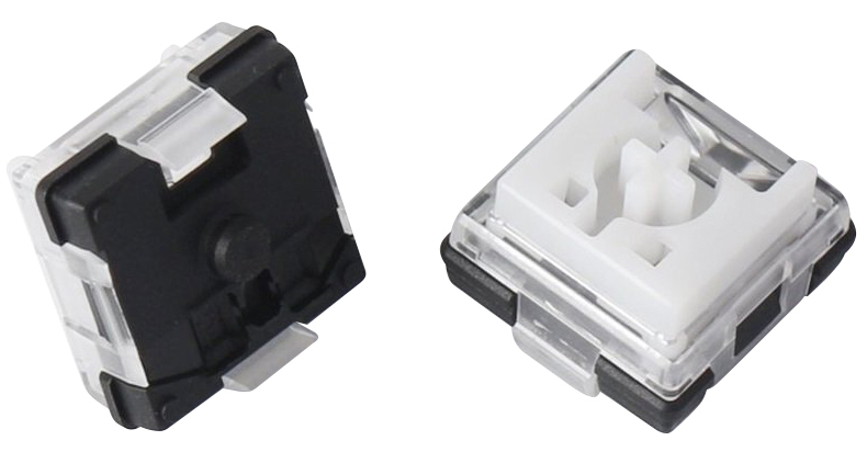 Набір механічних перемикачів Keychron Low Optical MX with Holder Set 90Pcs/Set (White) Z23_KEYCHRON фото