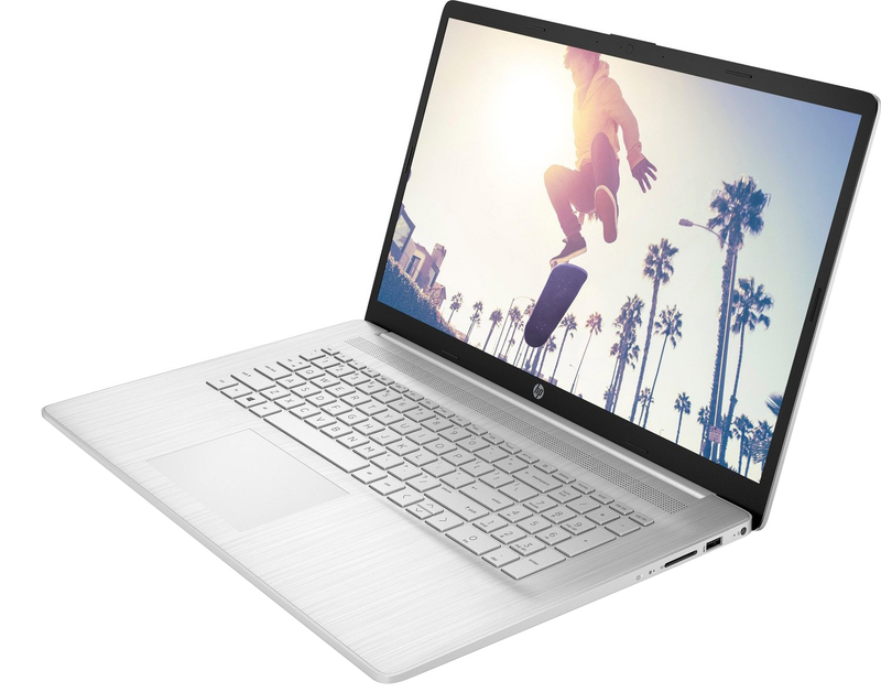 Ноутбук HP Laptop 17-cp0205nw Natural Silver (5T615EA) - фото - №1