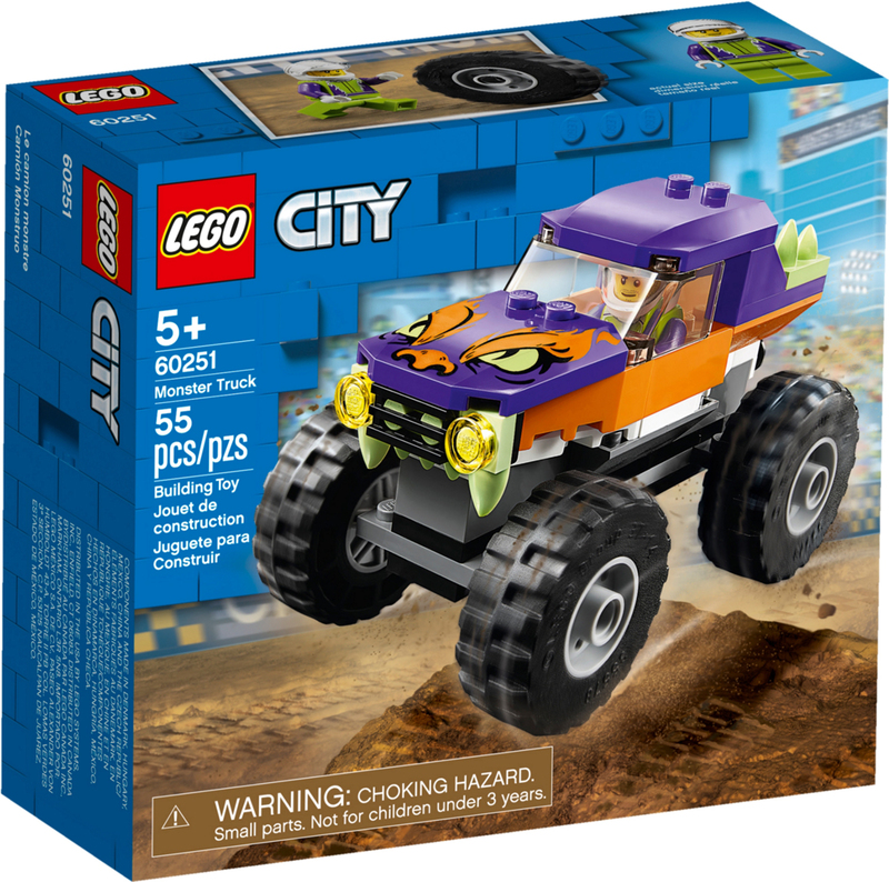 Конструктор LEGO City Вантажівка-монстр 60251 фото
