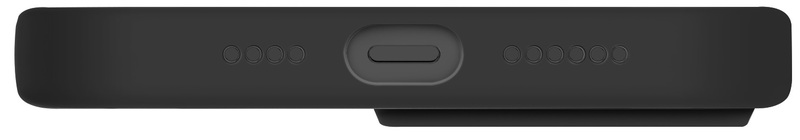Чехол Uniq Hybrid для iPhone 13 Lino - Ink (Black) фото