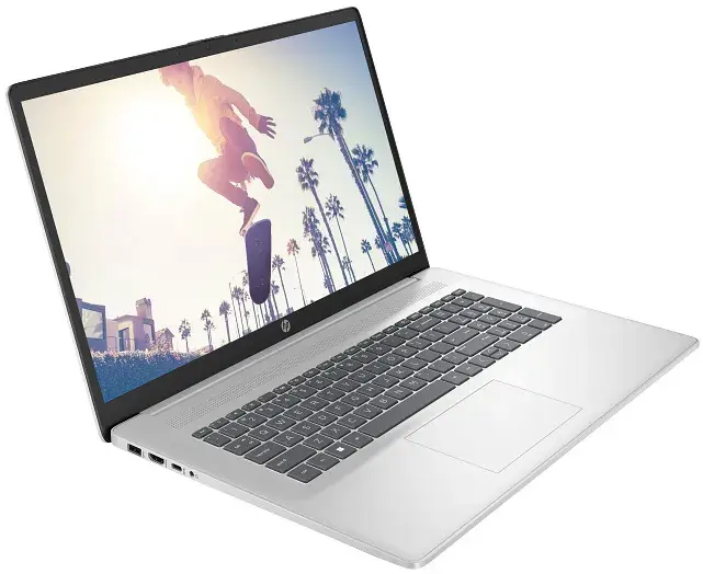 Ноутбук HP 17-cn4041ua Silver (CS8B9EA) - фото - №1