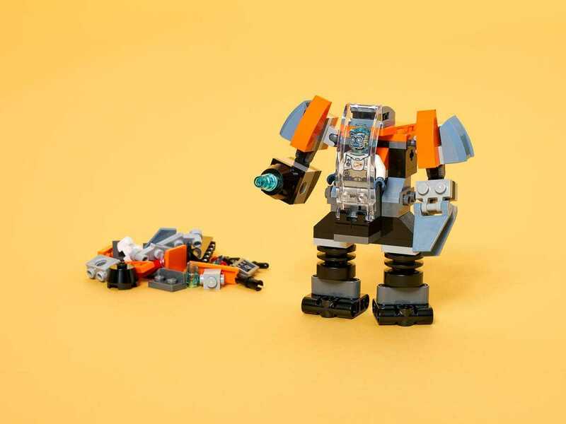Конструктор LEGO Creator Кібердрон 31111 - фото - №17