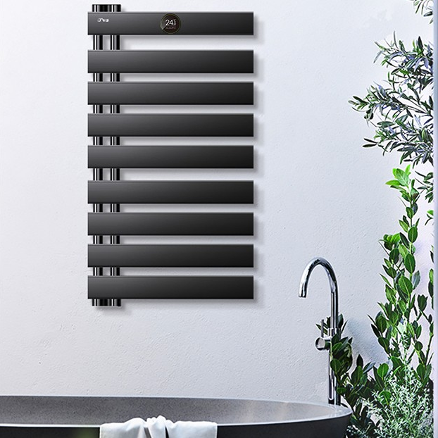 Электрическая смарт сушилка для полотенец O'WS Temperature Electric Towel Rack MJ110 (Black) фото