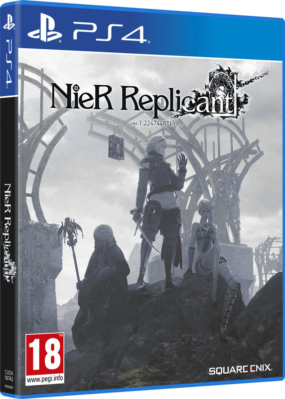 Диск NieR Replicant (Blu-ray, English version) для PS4 - фото - №1