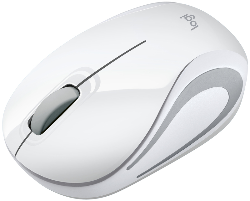 Миша Logitech Wireless Mini M187 (White) 910-002735 фото