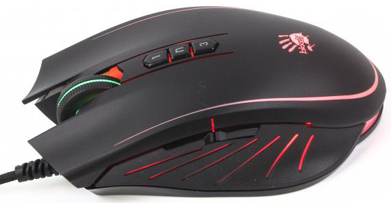 Ігрова комп'ютерна миша Bloody A4 Tech P81s Curve фото
