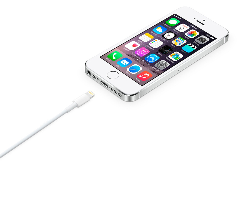 Кабель Apple 2m USB to Lightning (White) MD819 фото