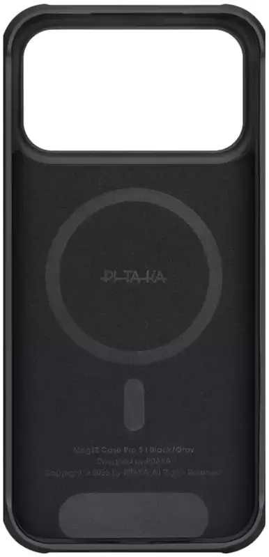 Чохол Pitaka Aramid ProGuard Twill Black/Grey for iPhone 17 Pro Max (KI1701MGPM) - фото - №3