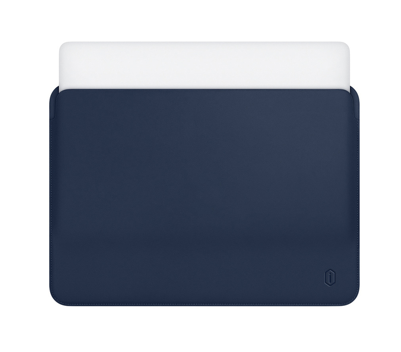 Чохол WIWU Leather Sleeve (Navy Blue) для MacBook Pro 13.3" - фото - №2