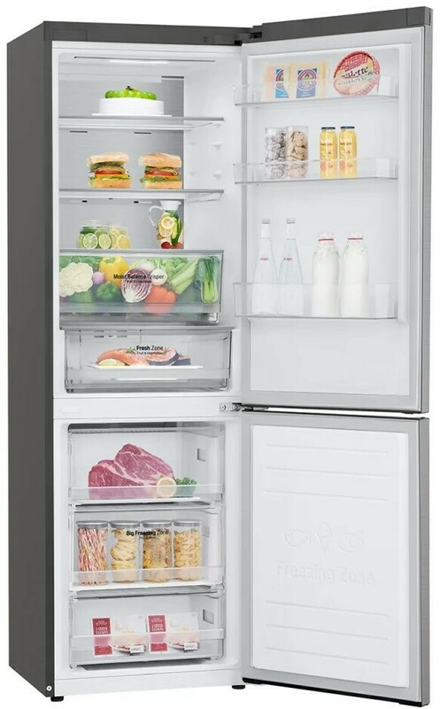 Двухкамерный холодильник LG GA-B459SMQM фото