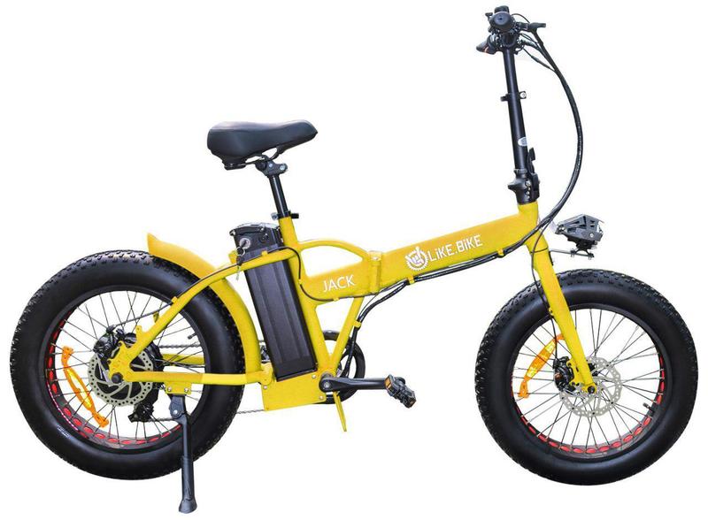 Електровелосипед Like.Bike Jack (yellow) фото