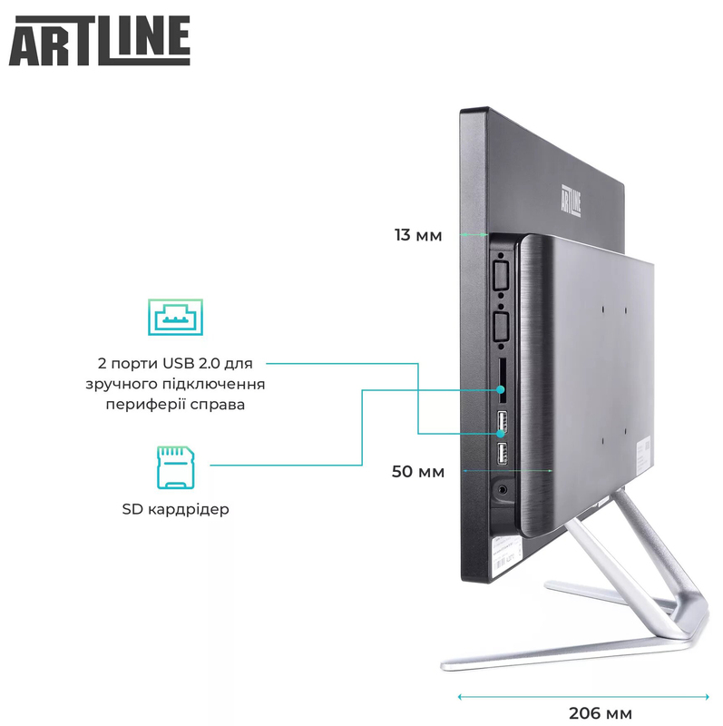 Моноблок ARTLINE Business F29 (F29v03) Black - фото - №3