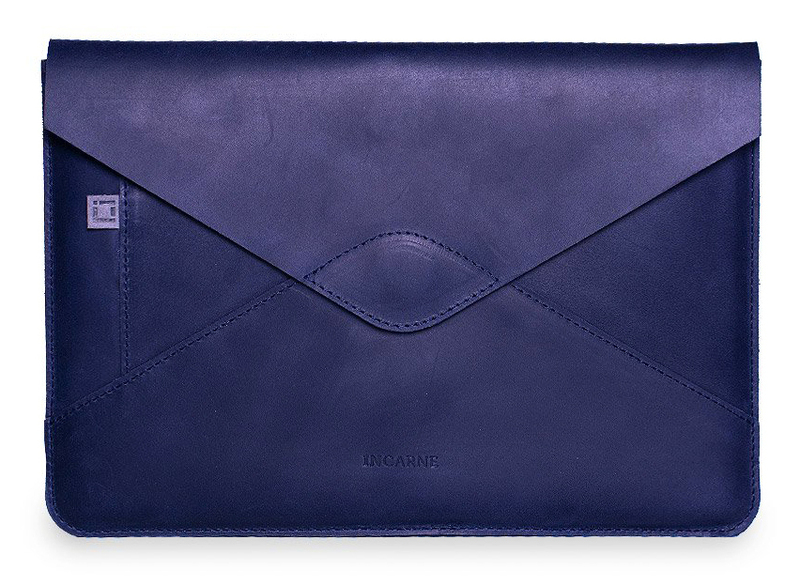 Чохол INCARNE Message для MacBook 13" (Dark blue) фото