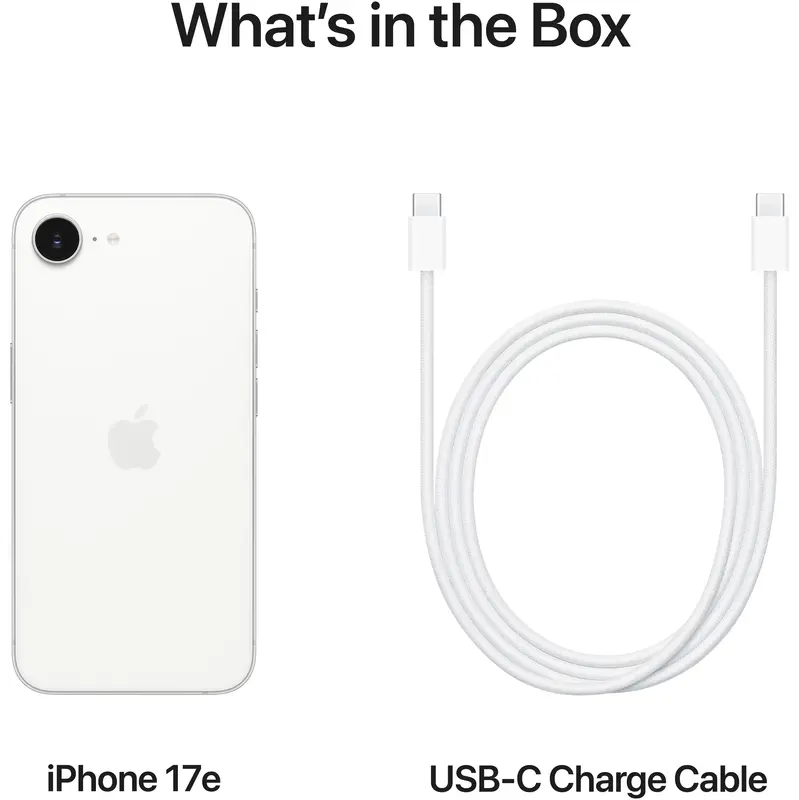 Смартфон Apple iPhone 17e 512GB White - фото - №4