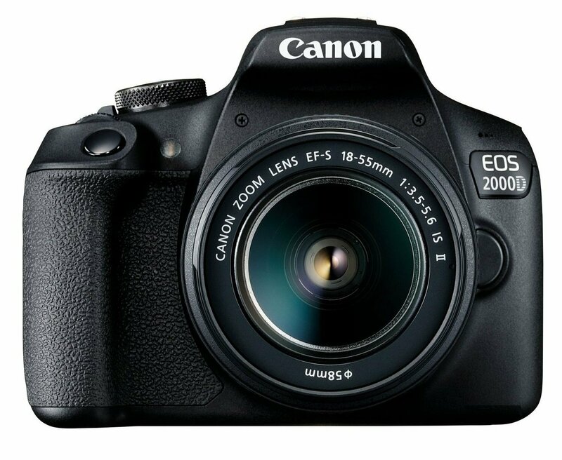Фотоапарат Canon EOS 2000D 18-55 IS II + сумка SB130 + карта пам'яті SD16GB (2728C015) фото