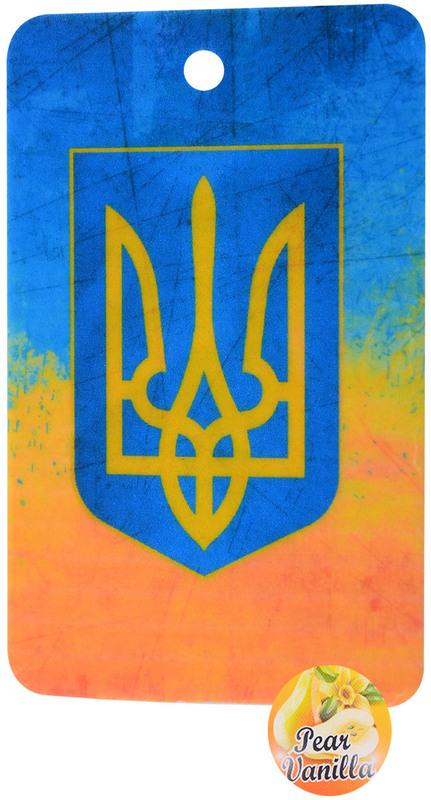 Ароматизатор Герб Colorful (груша ваніль) - фото - №0