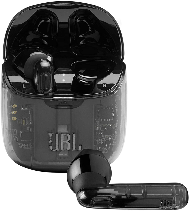 Навушники JBL T225 TWS (Ghost Black) JBLT225TWSGHOSTBLK фото