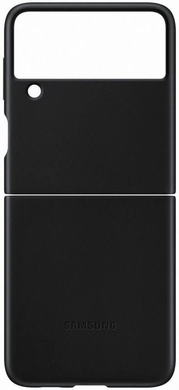 Чохол для Samsung Flip3 Leather Cover (Black) EF-VF711LBEGRU фото