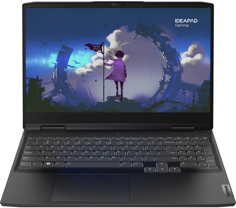 Ноутбук Lenovo IdeaPad Gaming 3 15IAH7 Onyx Grey (82S900WGRA) - фото - №0