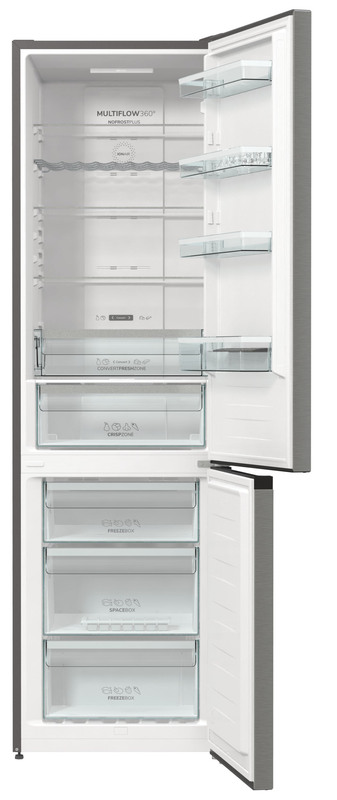 Двокамерний холодильник Gorenje NRK6202AXL4 фото