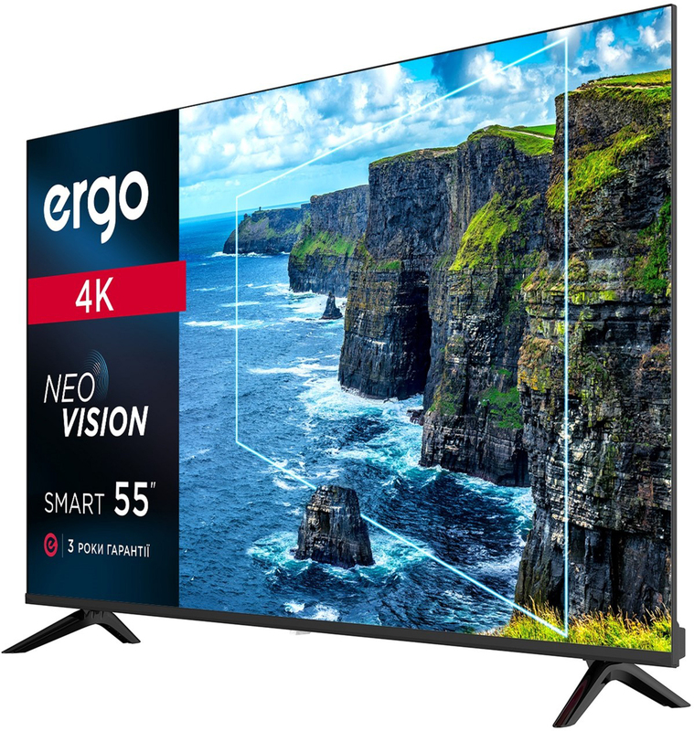 Телевизор Ergo 55" 4K Smart TV (55DUS6000) фото