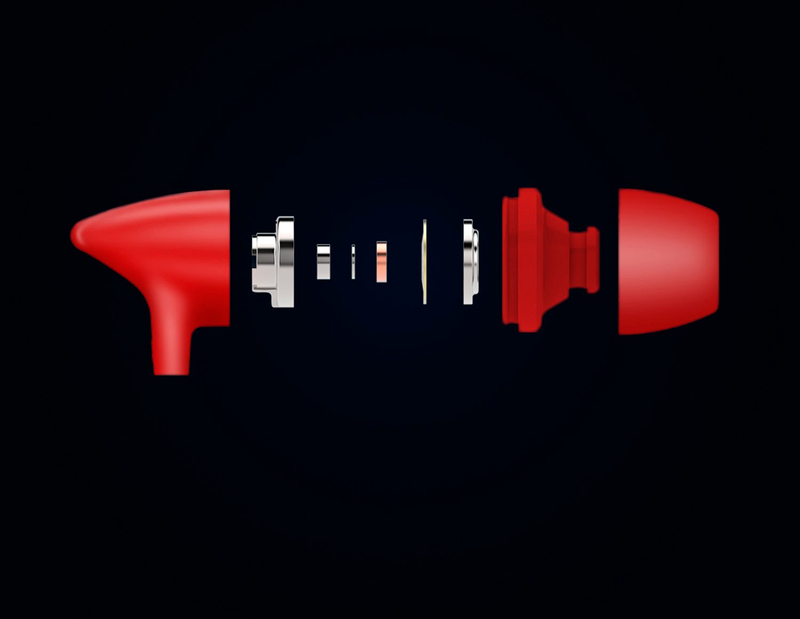 Навушники UiiSii C100 (Red) фото