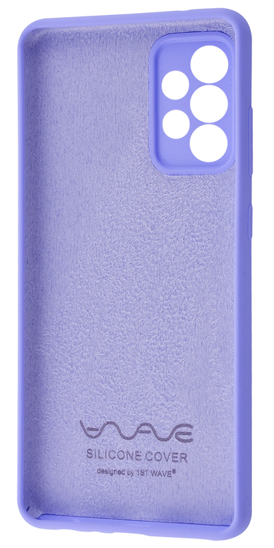 Чохол WAVE Full Silicone Cover (Light Purple) для Samsung Galaxy A72 фото