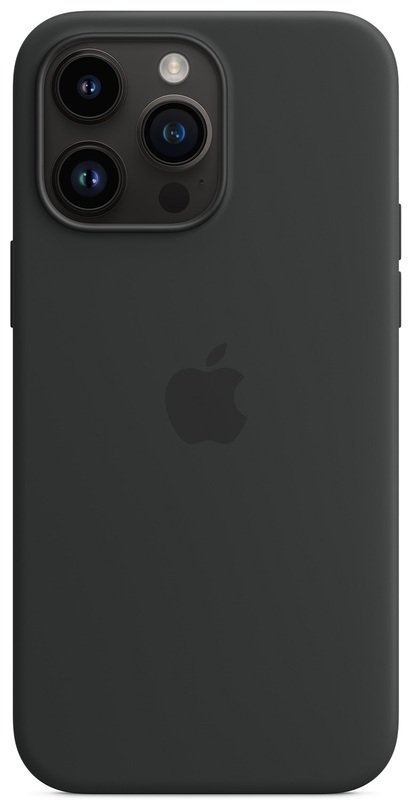 Чохол Apple Silicone Case with MagSafe (Midnight) MPTP3ZE/A для iPhone 14 Pro Max - фото - №3